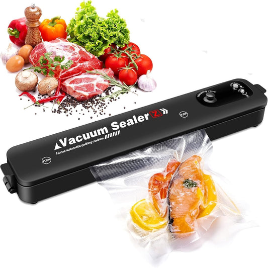 Portable Automatic Vacuum Sealer Machine, Vacuum Packing Machine, Mini Plastic Bag Sealing Machine Handheld Packet Sealer for Food, Snack, Chip, Fresh Storage (Multi)